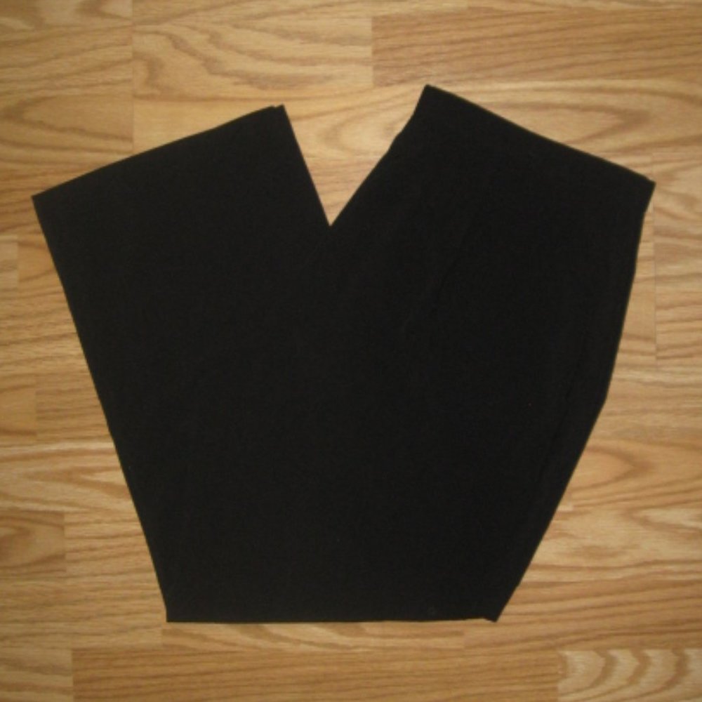 Sag Harbor Stretch Petite Black Dress Pants